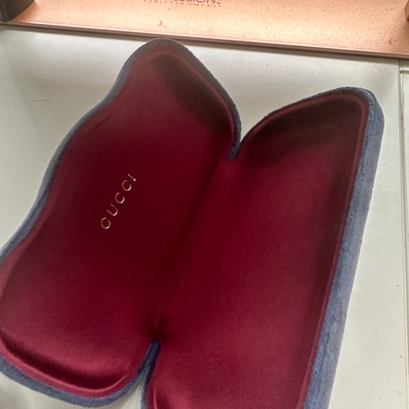 Authentic Gucci titanium round sunglasses main image 7